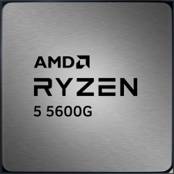 Ryzen 5 5600G 3.9GHz 6C/12T 65W AM4 APU with Radeon Graphics 7