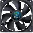 Silent 9 Black Case Fan