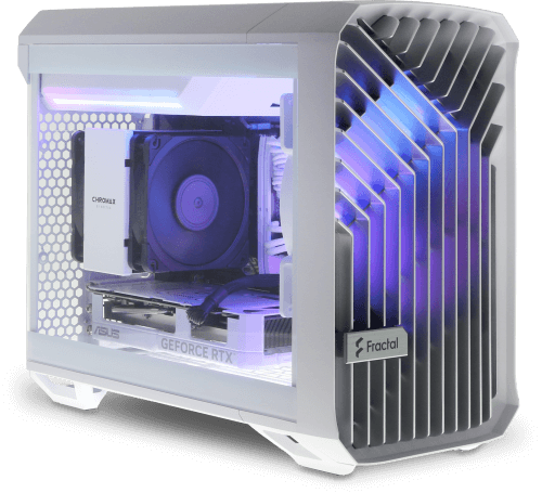 The Viper v2, built with the NH-U12A chromax CPU cooler and the white ASUS RTX 4070 SUPER